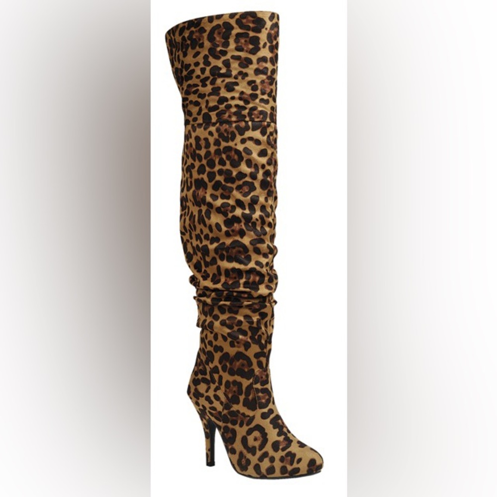 CATWOMAN leopard su OTK boot